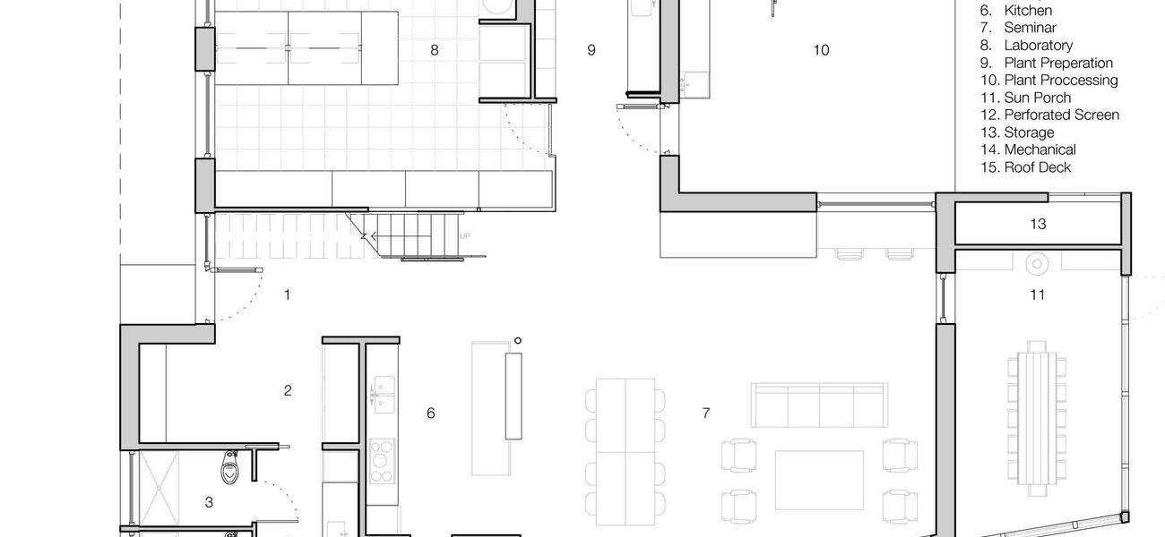 Main Level Floor Plan