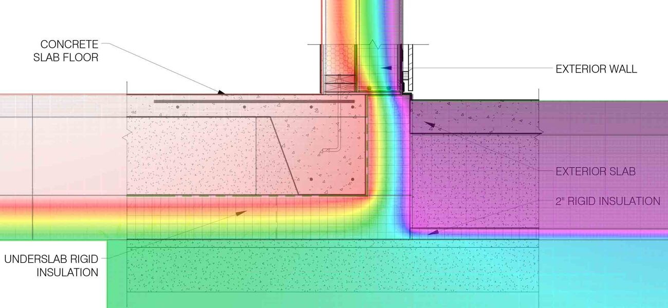 Therm Model, Slab Edge of Foundation