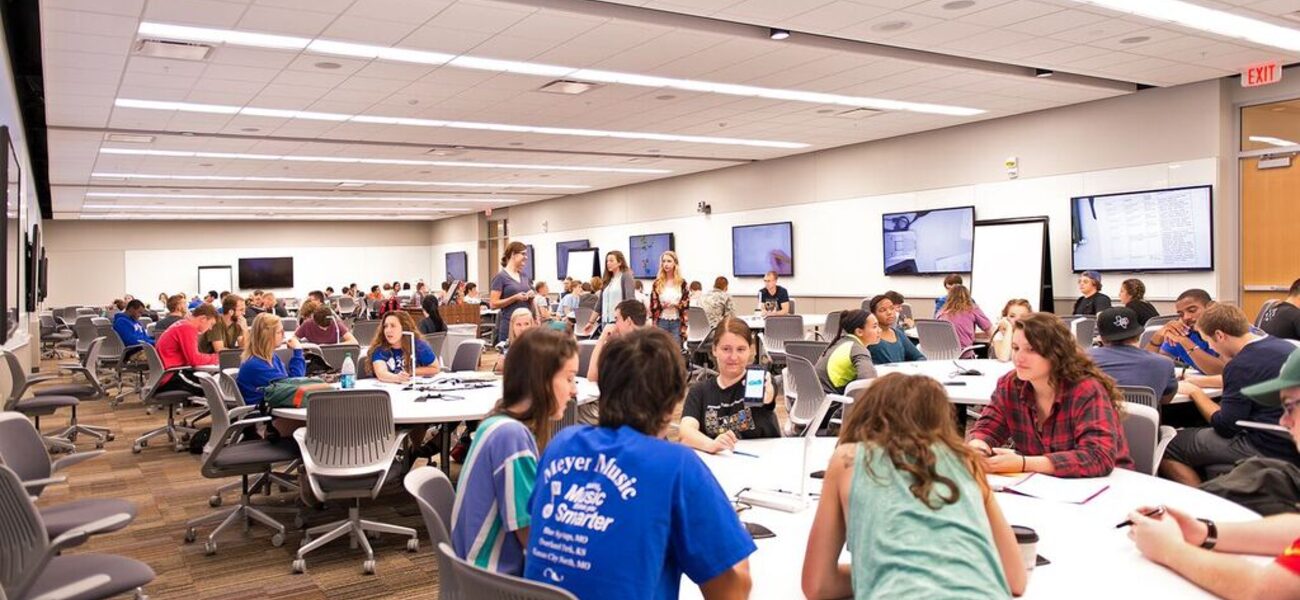 160-Seat SCALE-UP Classroom