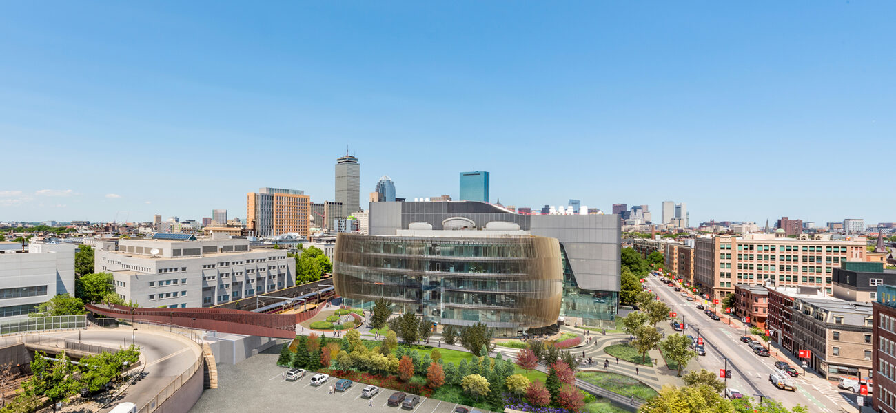 Northeastern University’s Pedestrian Bridge