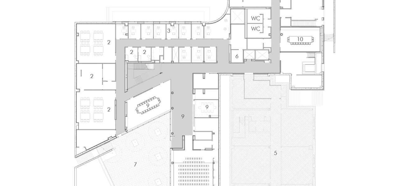 Garden Level Floor Plan