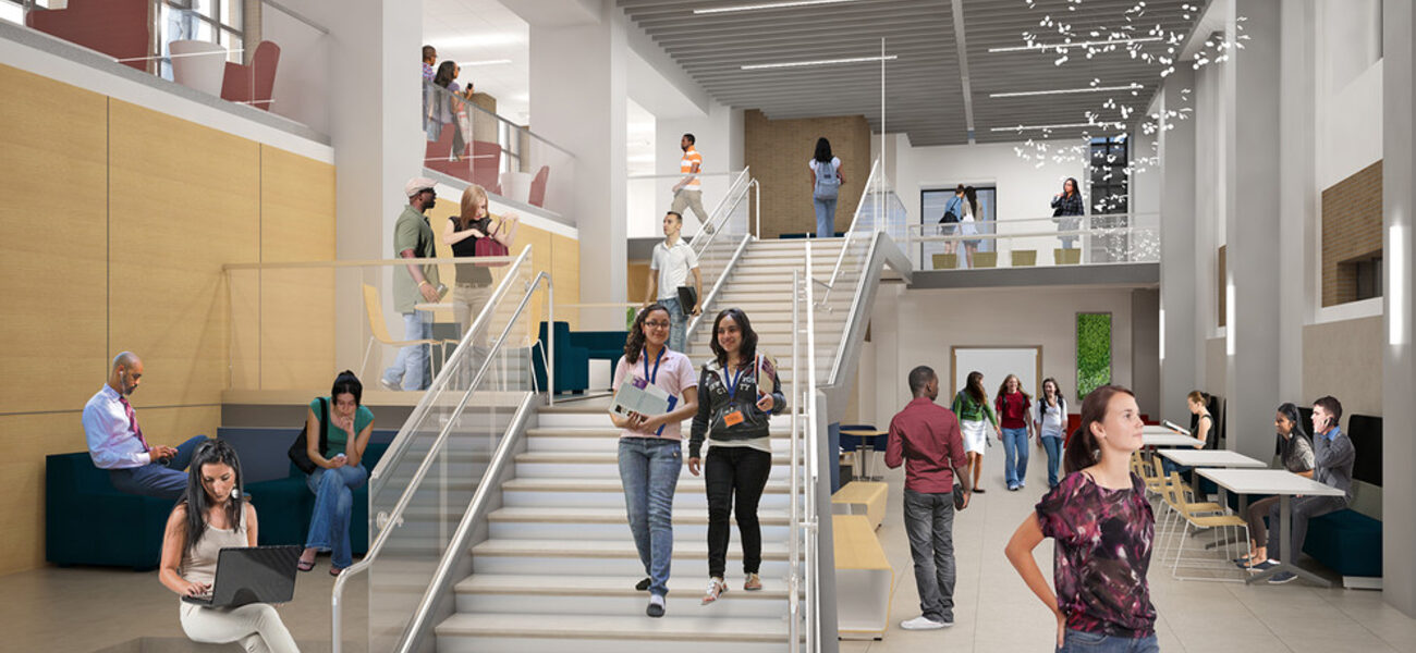 The Pennsylvania State University - Pattee Library Atrium