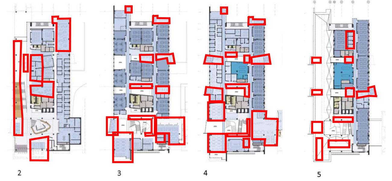 Distributed Sticky Spaces