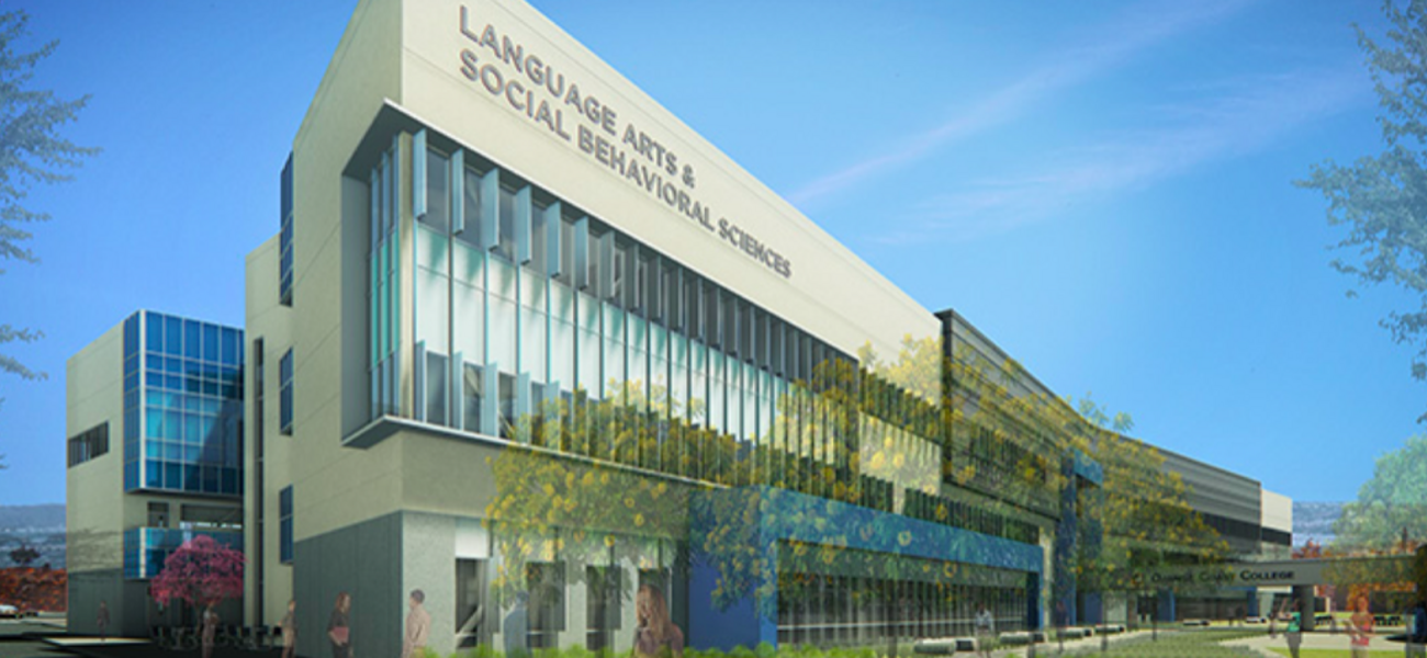 Orange Coast College - Language Arts and Social Behavioral Sciences Building