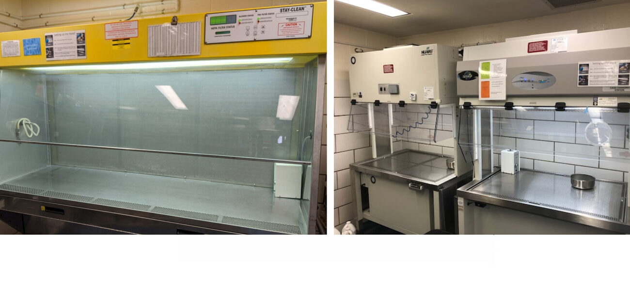 Holding room hoods Holding room hoods